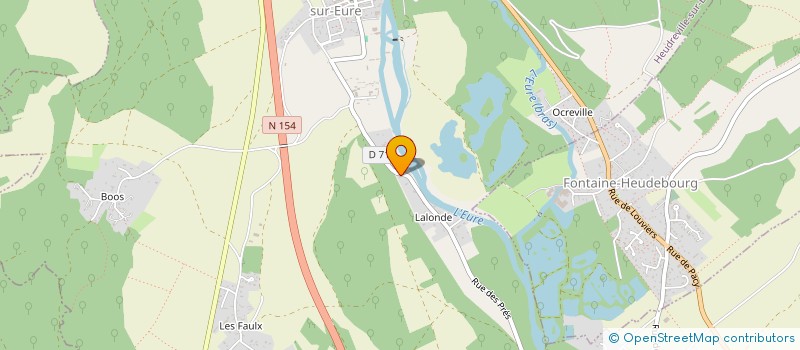 localisation de l'entreprise 889 200 804   CLEF VALLEE D'EURE