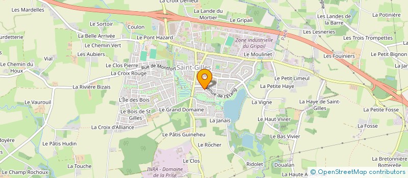 localisation de l'entreprise 889 210 688   SAINT-GILLES