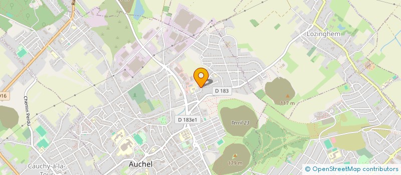 localisation de l'entreprise 889 212 643   AUCHEL