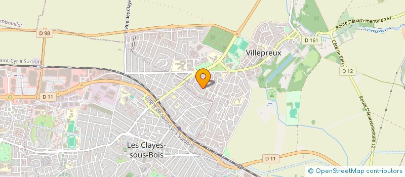 localisation de l'entreprise 889 215 026   VILLEPREUX