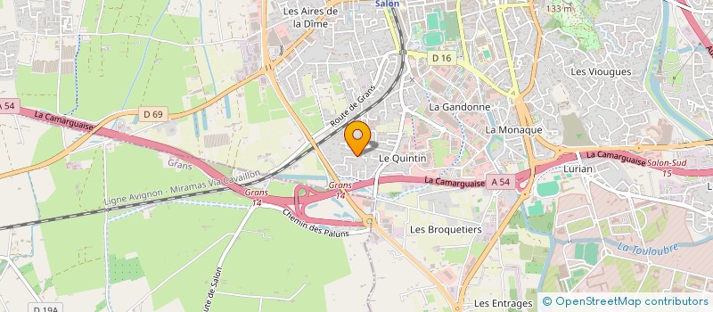 localisation de l'entreprise 889 218 210   SALON-DE-PROVENCE