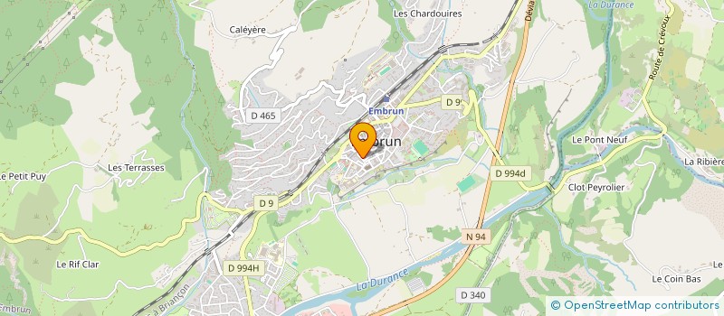 localisation de l'entreprise 889 225 934 à EMBRUN