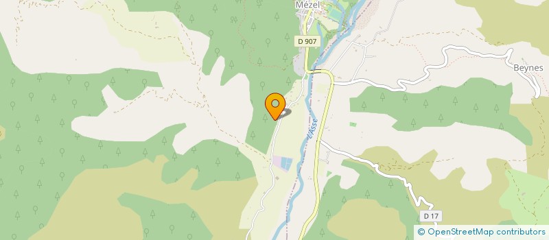 localisation de l'entreprise 889 228 409   MEZEL