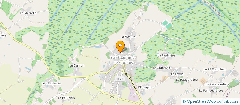 localisation de l'entreprise 889 233 599   CORCOUE-SUR-LOGNE