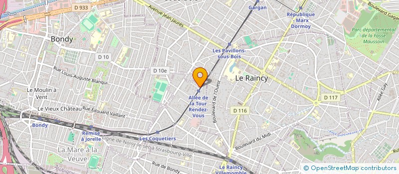 localisation de l'entreprise 889 240 461   VILLEMOMBLE