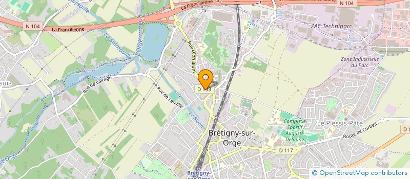 localisation de l'entreprise 889 244 489 à BRETIGNY-SUR-ORGE