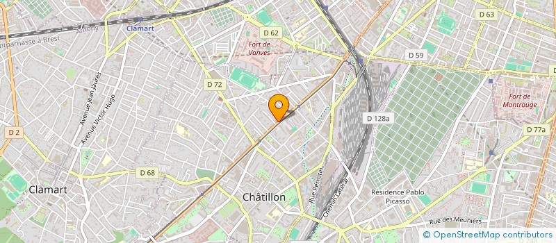 localisation de l'entreprise 889 244 950 à ANTONY