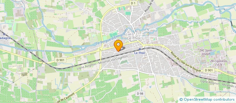 localisation de l'entreprise 889 253 910   AVIGNON