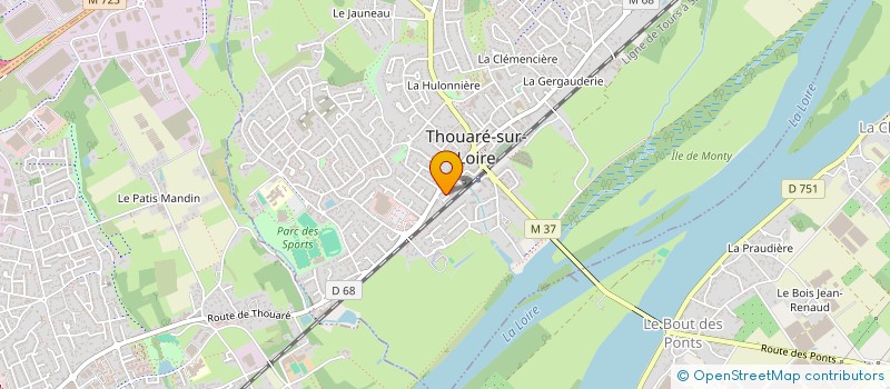 localisation de l'entreprise 889 254 652   THOUARE-SUR-LOIRE
