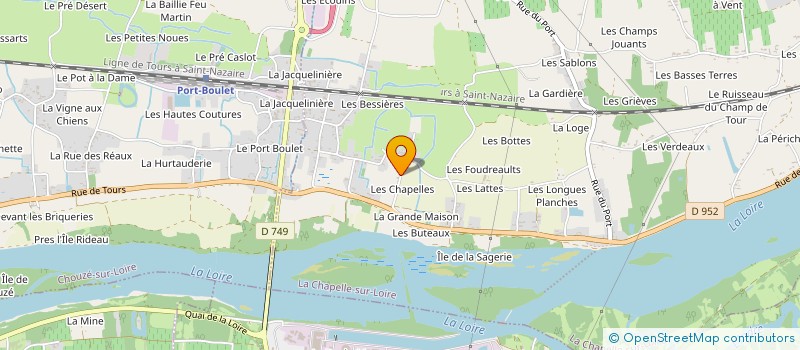 localisation de l'entreprise 889 257 168   LA CHAPELLE-SUR-LOIRE