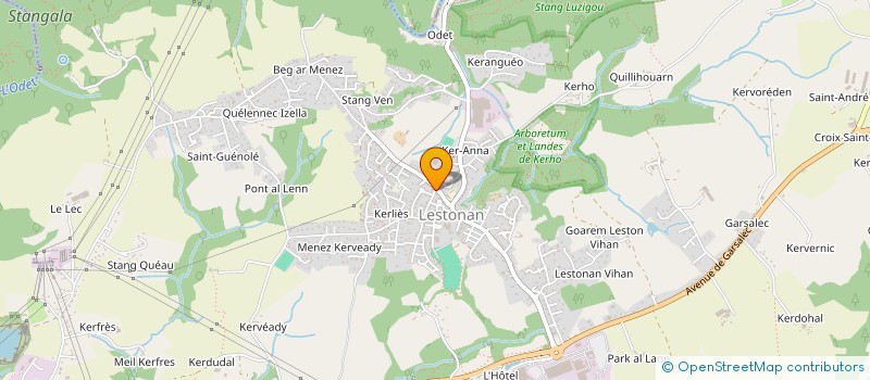 localisation de l'entreprise 889 258 877   ERGUE-GABERIC