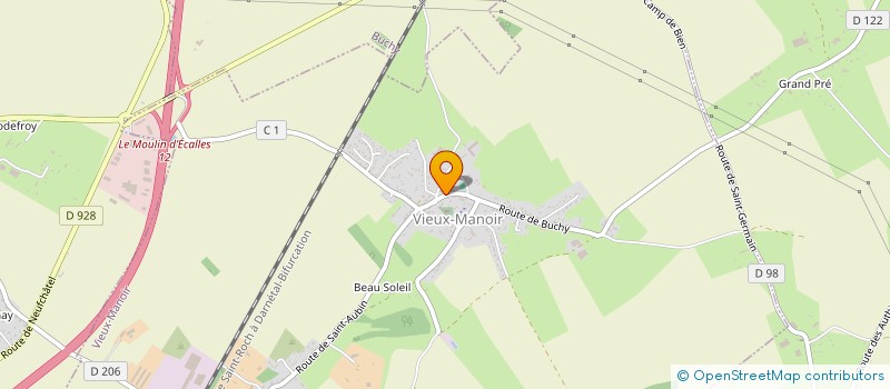 localisation de l'entreprise 889 260 030   SAINT-DENIS-D'ANJOU