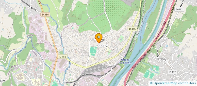 localisation de l'entreprise 889 263 554   GRIGNY-SUR-RHONE