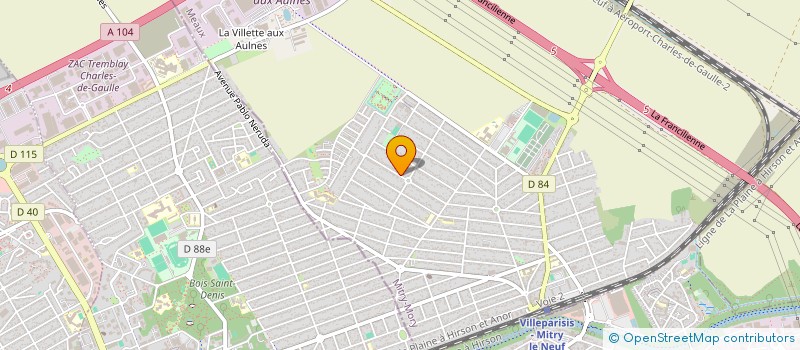 localisation de l'entreprise 889 291 431   LAGNY-SUR-MARNE