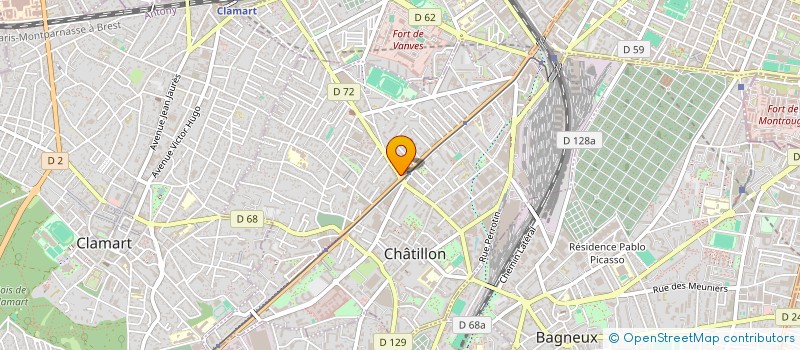 localisation de l'entreprise 889 295 911 à CHATILLON