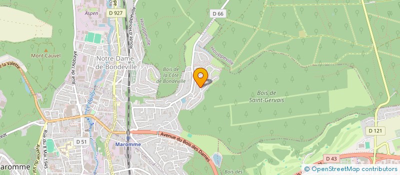 localisation de l'entreprise 889 299 699   NOTRE-DAME-DE-BONDEVILLE