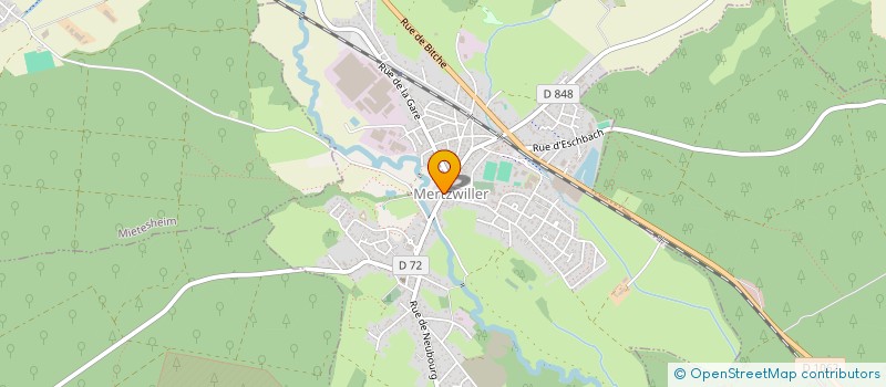 localisation de l'entreprise 889 300 315   MERTZWILLER