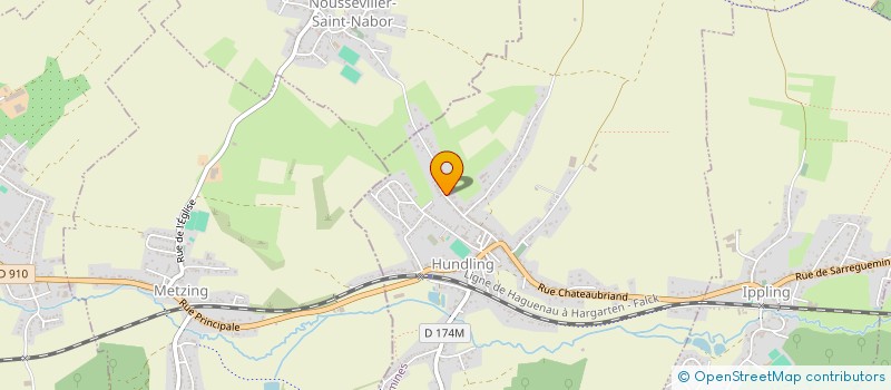 localisation de l'entreprise 889 302 105   HUNDLING