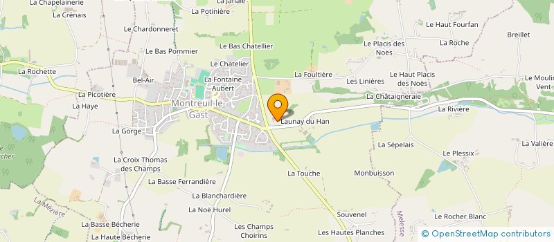 localisation de l'entreprise 889 304 325   MELESSE