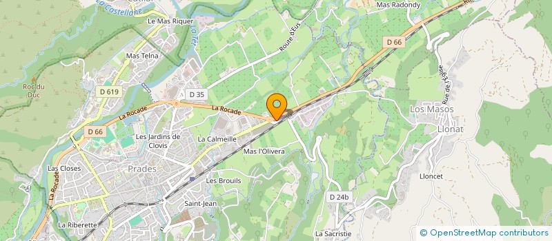 localisation de l'entreprise 889 314 175 à PRADES