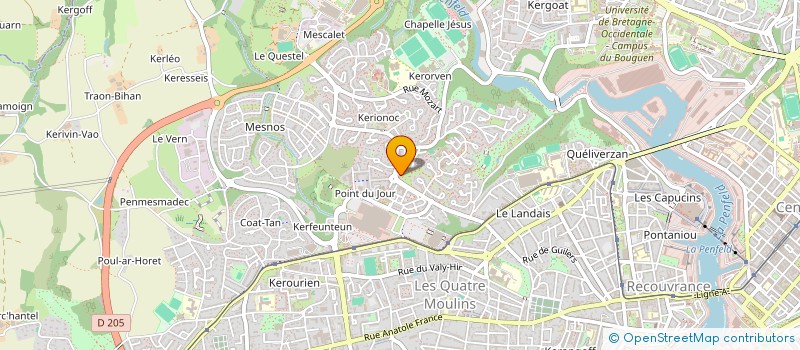 localisation de l'entreprise 889 314 803  à BREST