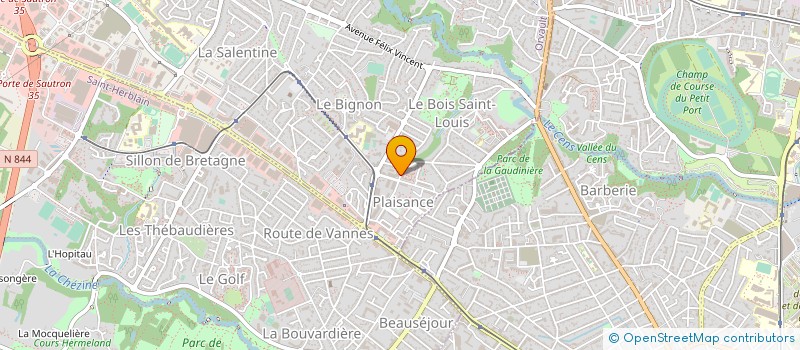 localisation de l'entreprise 889 316 006 à ORVAULT
