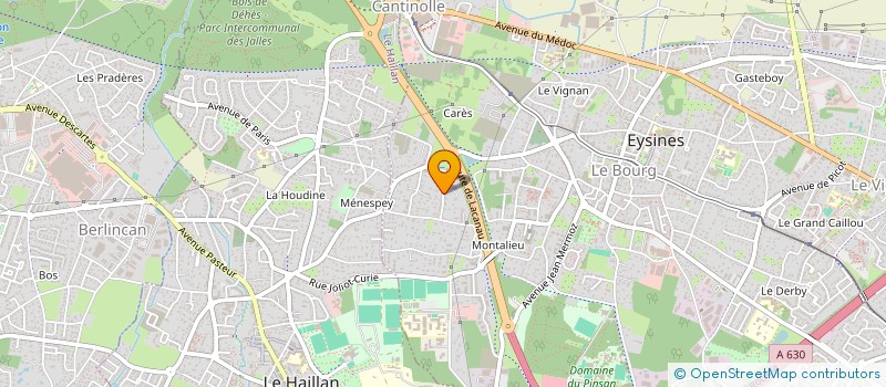 localisation de l'entreprise 889 320 305   EYSINES