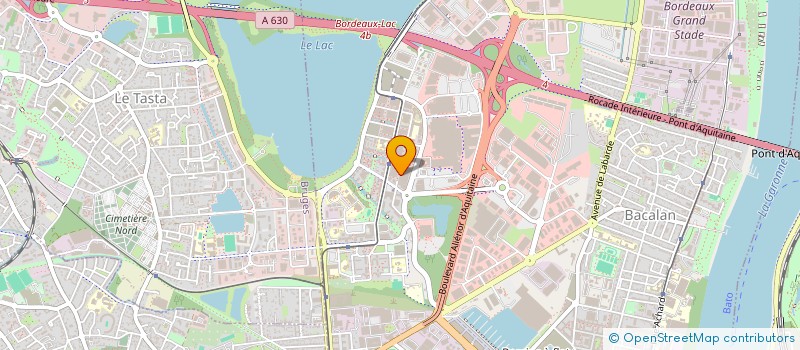 localisation de l'entreprise 889 320 743   BORDEAUX