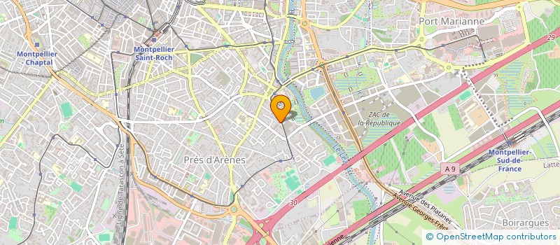 localisation de l'entreprise 889 321 154 à MONTPELLIER