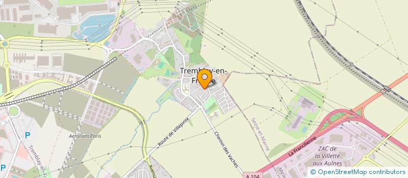 localisation de l'entreprise 889 328 274  à SEVRAN