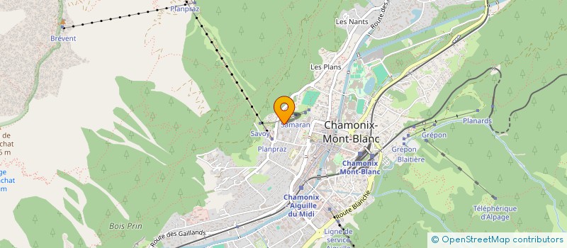 localisation de l'entreprise 889 337 440   CHAMONIX-MONT-BLANC