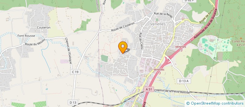 localisation de l'entreprise 889 349 965   VENELLES