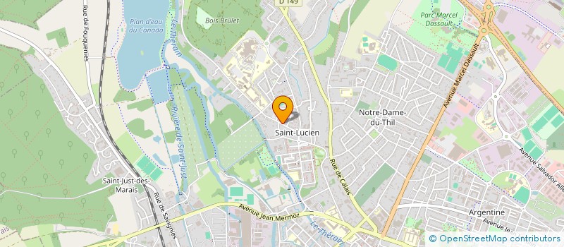 localisation de l'entreprise 889 350 815   SAINT-JUST-EN-CHAUSSEE