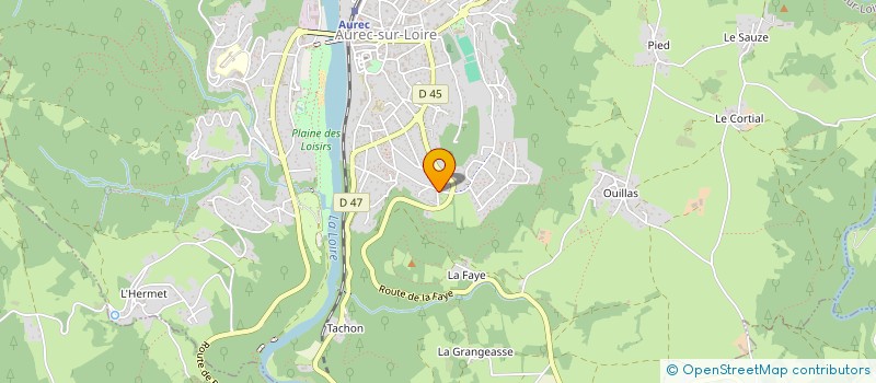 localisation de l'entreprise 889 362 273   AUREC-SUR-LOIRE