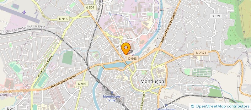 localisation de l'entreprise 889 378 873   MONTLUCON