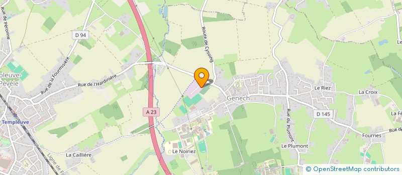 localisation de l'entreprise 889 384 384   TEMPLEUVE-EN-PEVELE