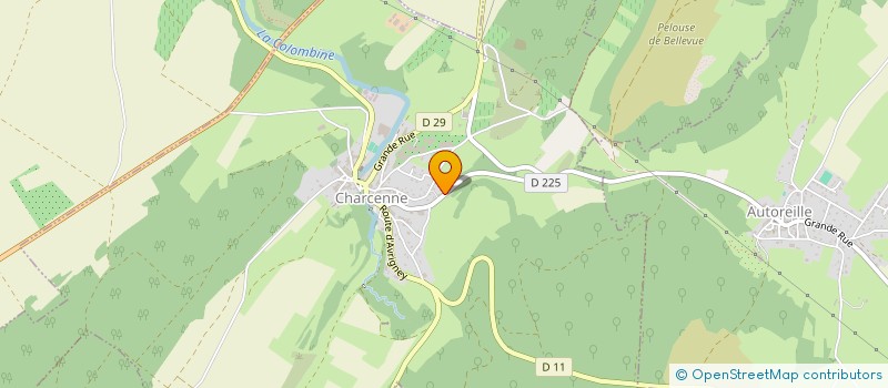 localisation de l'entreprise 889 389 441   CHARCENNE