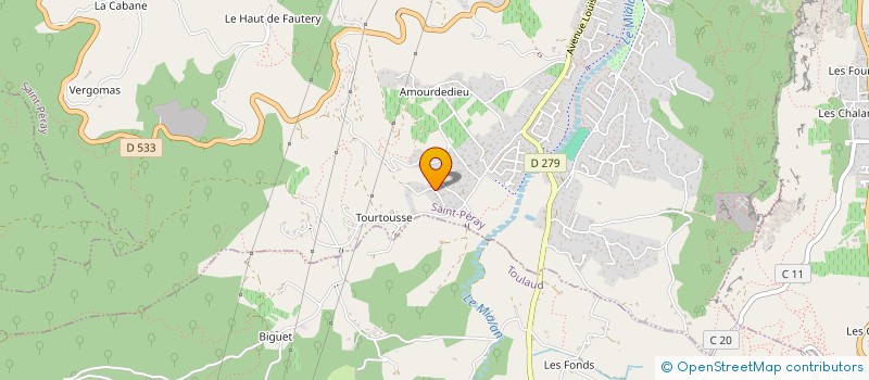 localisation de l'entreprise 889 391 520   SAILLANS