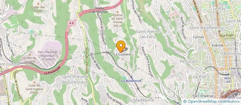 localisation de l'entreprise 889 396 149   NICE