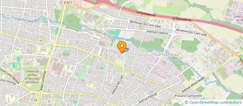 localisation de l'entreprise 889 413 043  à PAU