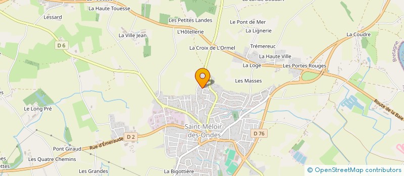 localisation de l'entreprise 889 435 533   LA GOUESNIERE