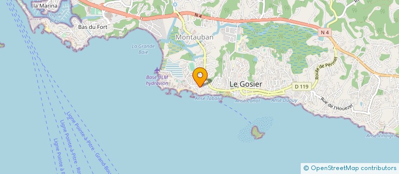 localisation de l'entreprise 889 440 939   LE GOSIER