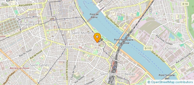 localisation de l'entreprise 889 441 812   BORDEAUX