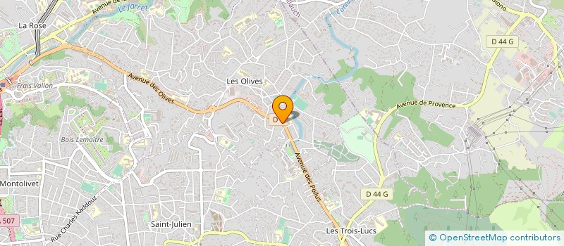 localisation de l'entreprise 889 449 880   MARSEILLE