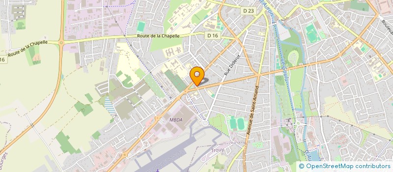 localisation de l'entreprise 889 453 973 à BOURGES