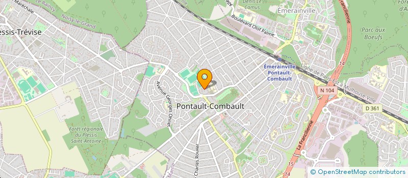 localisation de l'entreprise 889 500 716   PONTAULT-COMBAULT