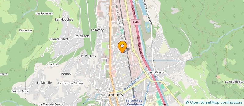 localisation de l'entreprise 889 528 683   SALLANCHES