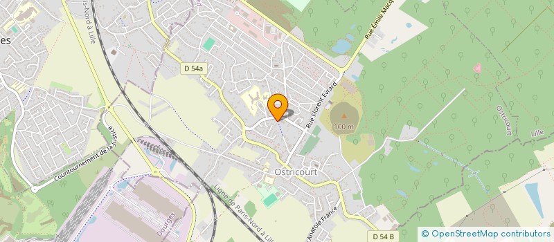 localisation de l'entreprise 889 529 574   OSTRICOURT