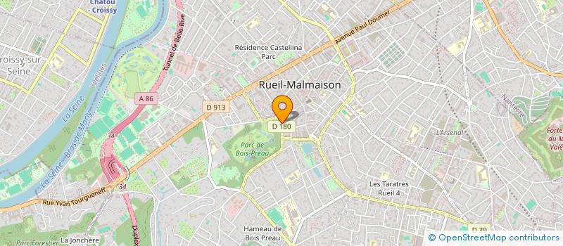 localisation de l'entreprise 889 530 556  à RUEIL-MALMAISON