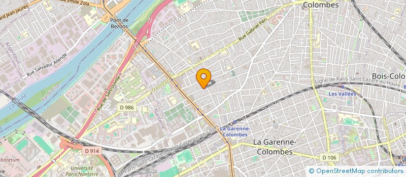 localisation de l'entreprise 889 530 689 à COLOMBES